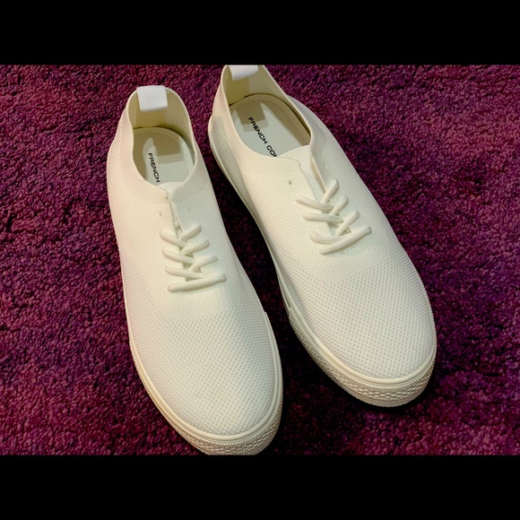 French Connection Other - NEW FRENCH CONNECTION- Knit White Sneakers for Men (43)